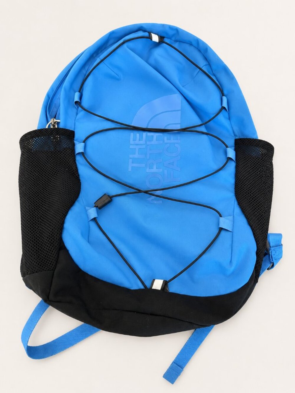 The North Face Jester Backpack Blue Black Bungee